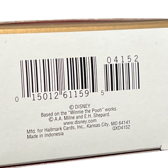 Hallmark Keepsake Ornament Tigger & Snowman Disney Winnie The Pooh Collection - Picture 3 of 3